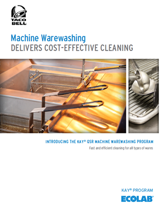 Picture of Taco Bell Warewash Brochure