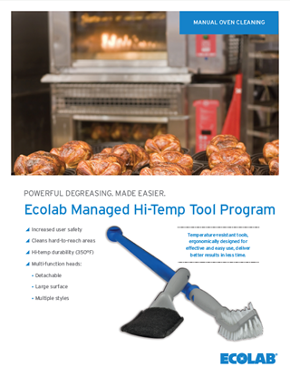 Ecolab Fryer Tool Kit Sell Sheet