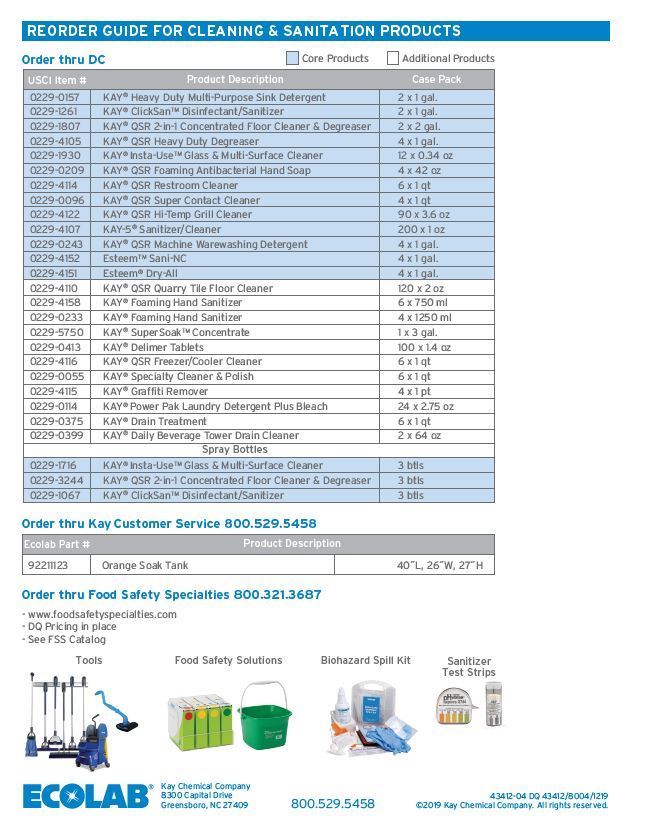 ECOLAB® Literature Ordering Portal. NULL